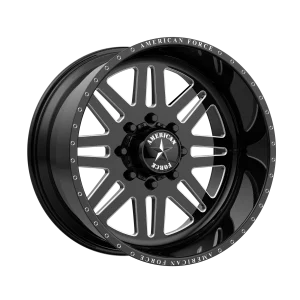 American Force Wheels – AFW FF016 – Black – 20″x10″ -25mm – Summer Wheels – FFDFF016S71-5-34